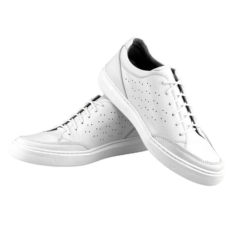 Sneakersy podwyższające BIANCO +6 CM | BETELLI