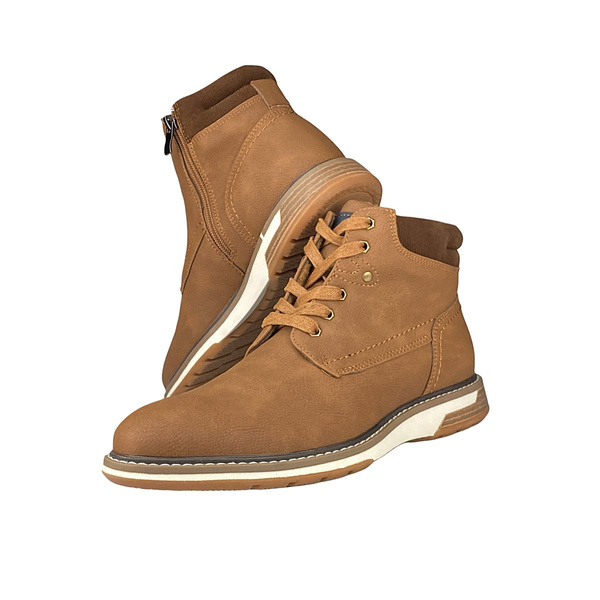 Męskie buty podwyższające RYAN + 7 CM | HIGH UPPER