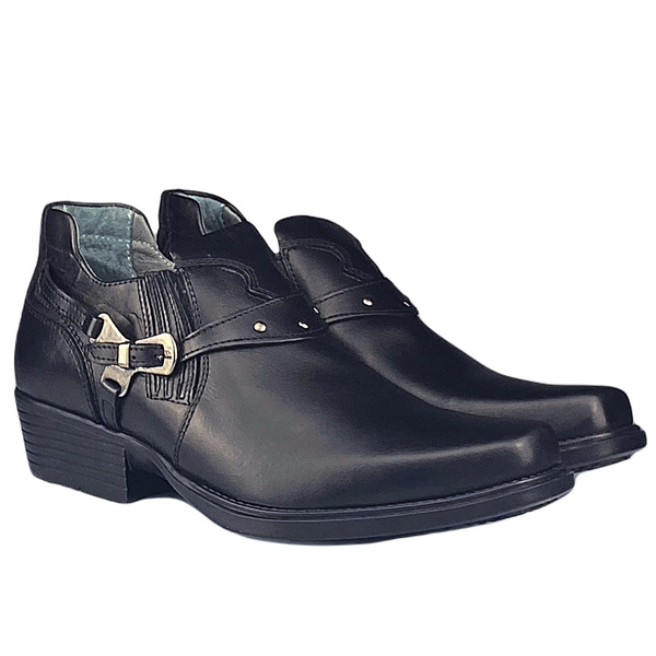 Męskie kowbojki podwyższające MATTEO +8 CM | BETELLI