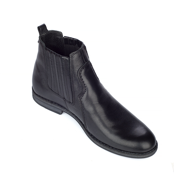 Męskie buty podwyższające NEGRO  +5 CM