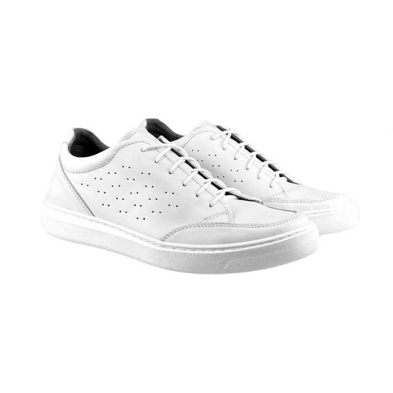 Sneakersy podwyższające BIANCO +6 CM | BETELLI