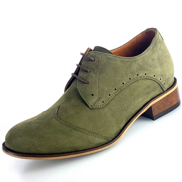 Męskie buty podwyższające VERDE +7CM