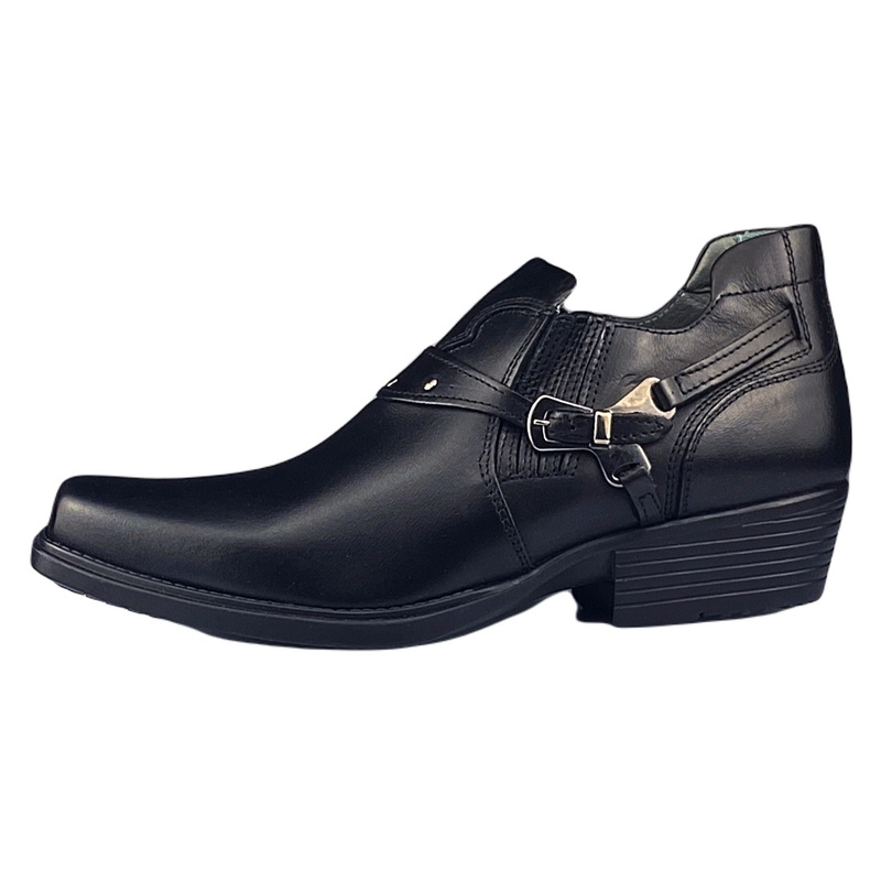 Męskie kowbojki podwyższające MATTEO +8 CM | BETELLI